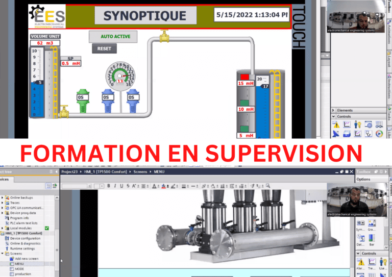 Supervision IHM (Wincc Tia portal)