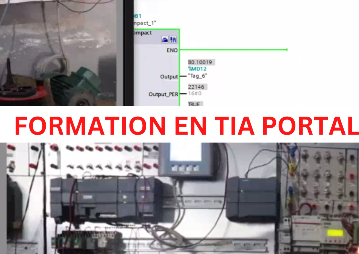 Tia Portal (Basic )+ factory IO – Electromechanical courses