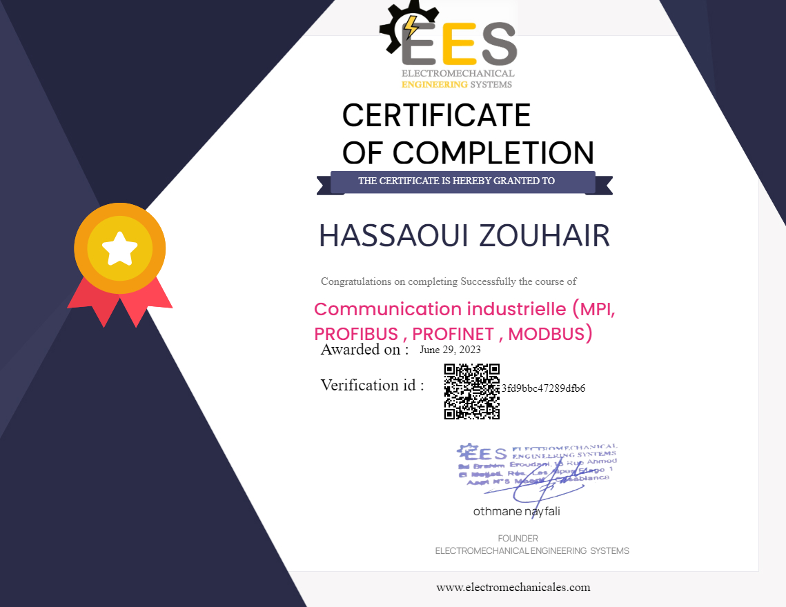 Communication industrielle (MPI, PROFIBUS , PROFINET , MODBUS)